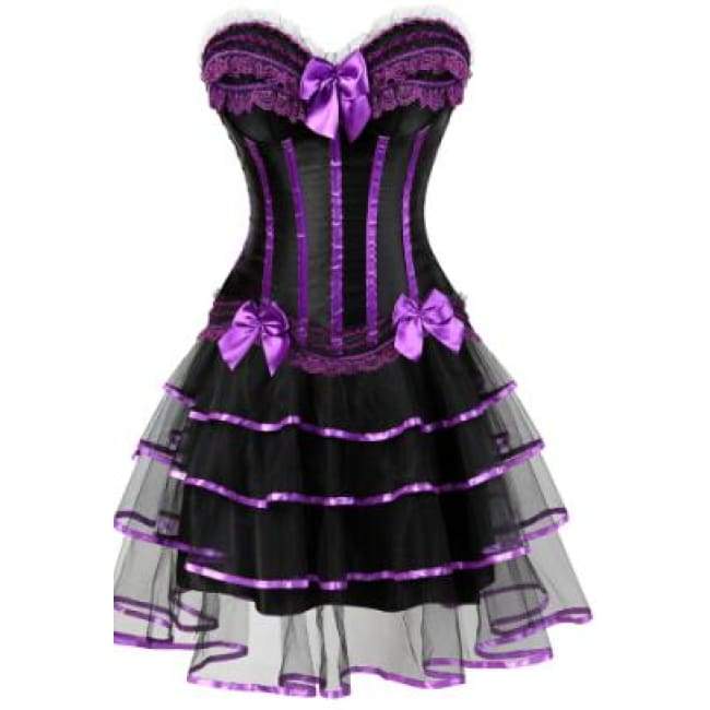 Korsettkleid Drag Martina (Lila)