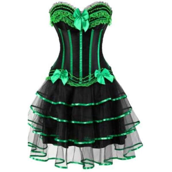 Korsettkleid Drag Martina (Grün)