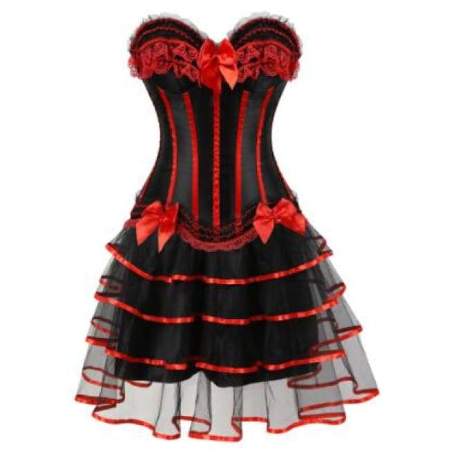 Korsettkleid Drag Martina (Rot)