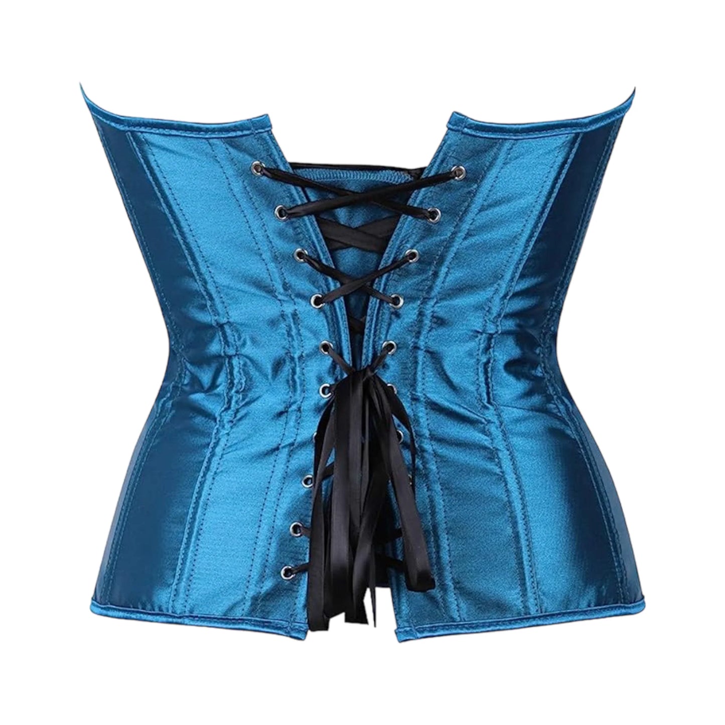 Korsett Drag Tina (Pfauenblau)