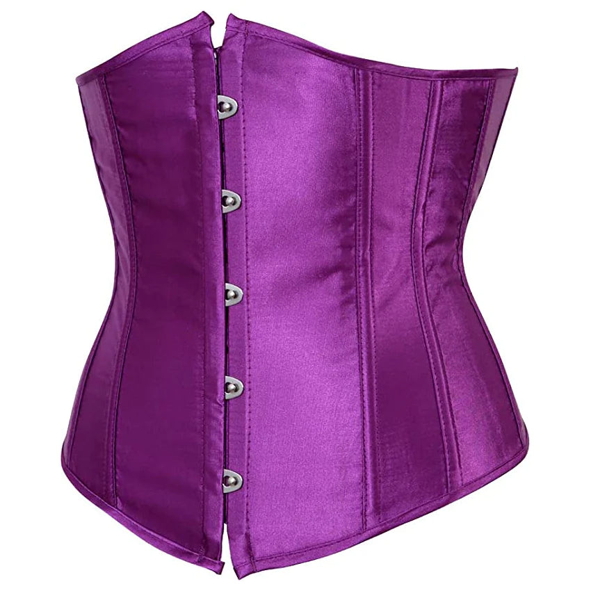 Korsett Drag Satin (Lila)