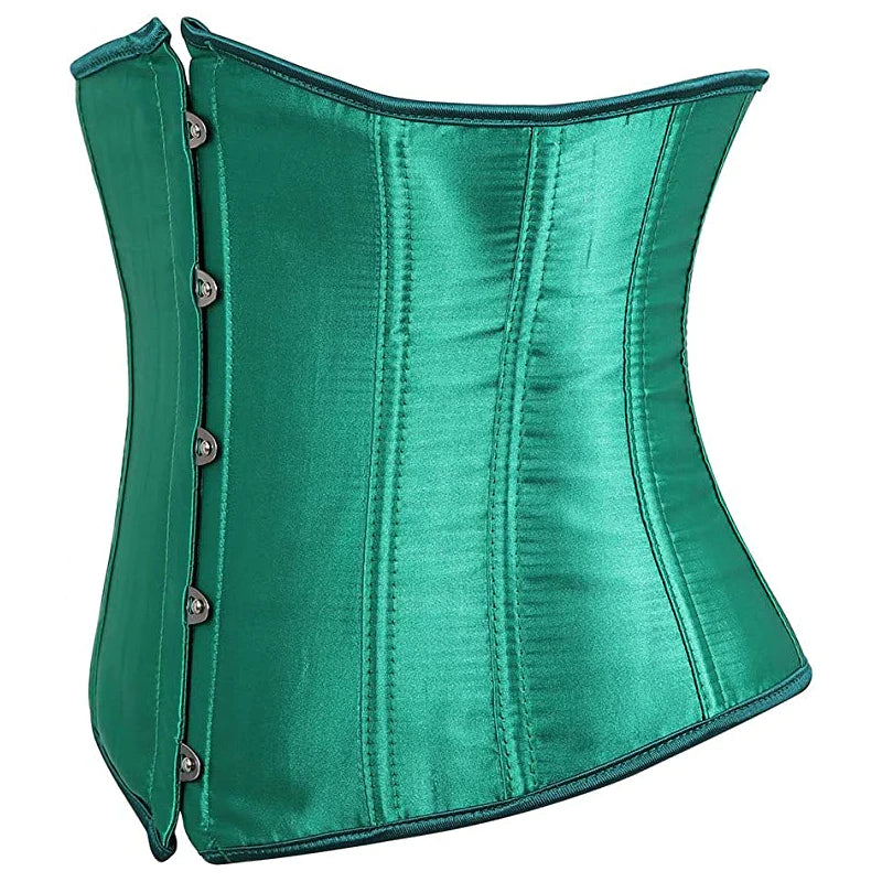 Korsett Drag Satin (Grün)
