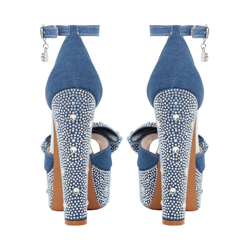 Sandalen Queen Sylvania (Blau)