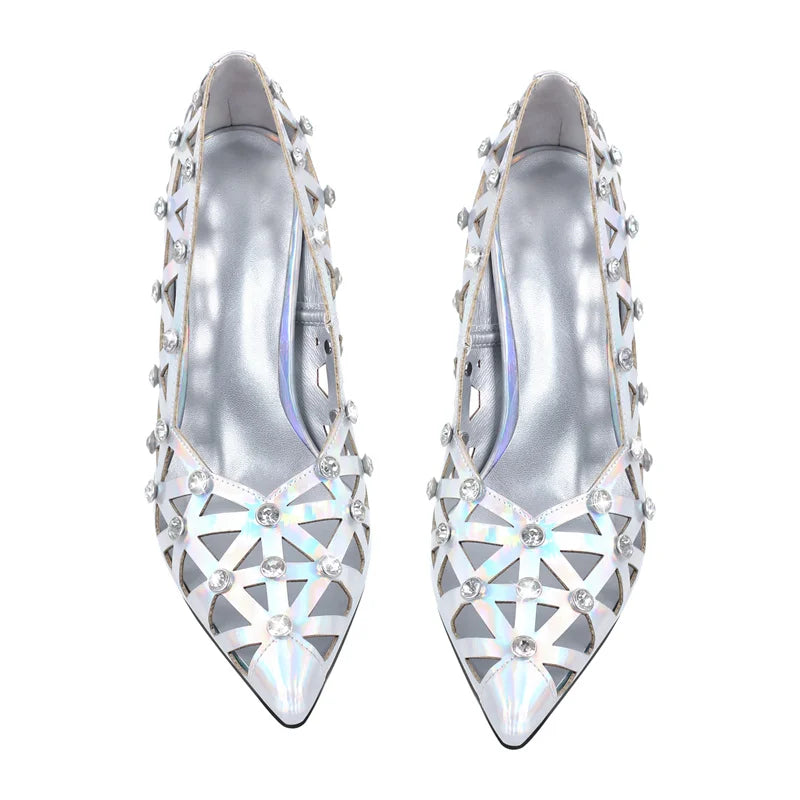 Pumps Queen Thaxsa (Silber)