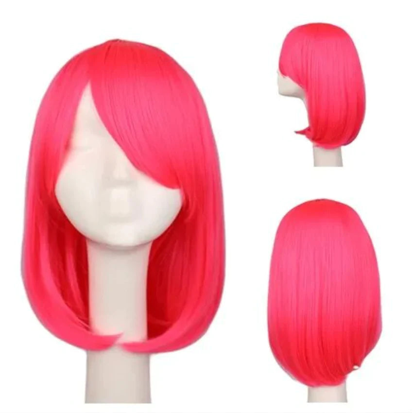 Perücke Drag Tory (Fuchsie)