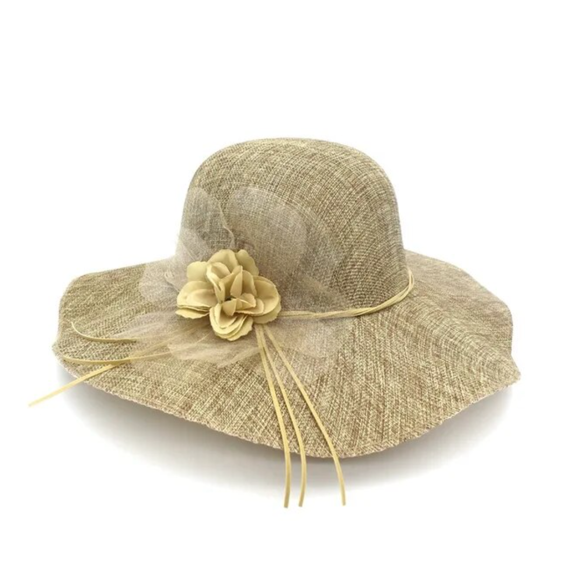 Hut Drag Linen (Leichter Kaffee)