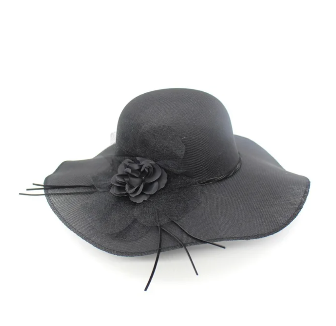 Hut Drag Linen (Schwarz)