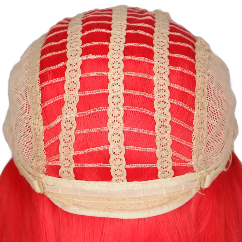 Perücke Drag Pauline (Rot)