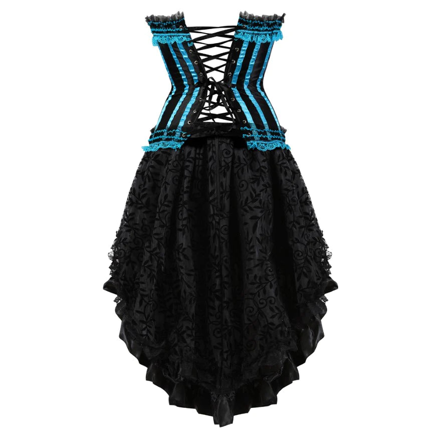 Korsettkleid Drag Pumba (Hellblau)