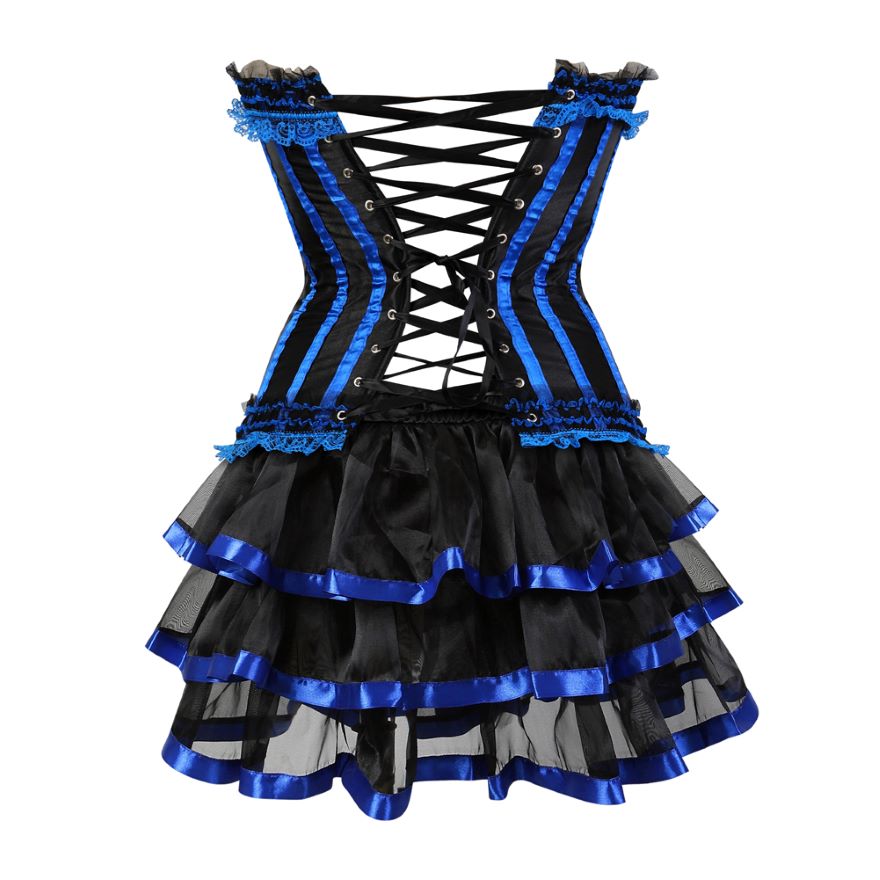 Korsettkleid Drag Timon (Blau)