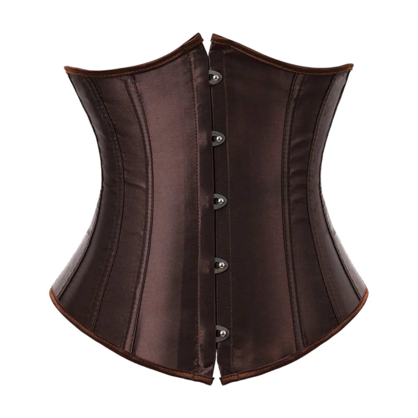 Korsett Drag Satin (Braun)