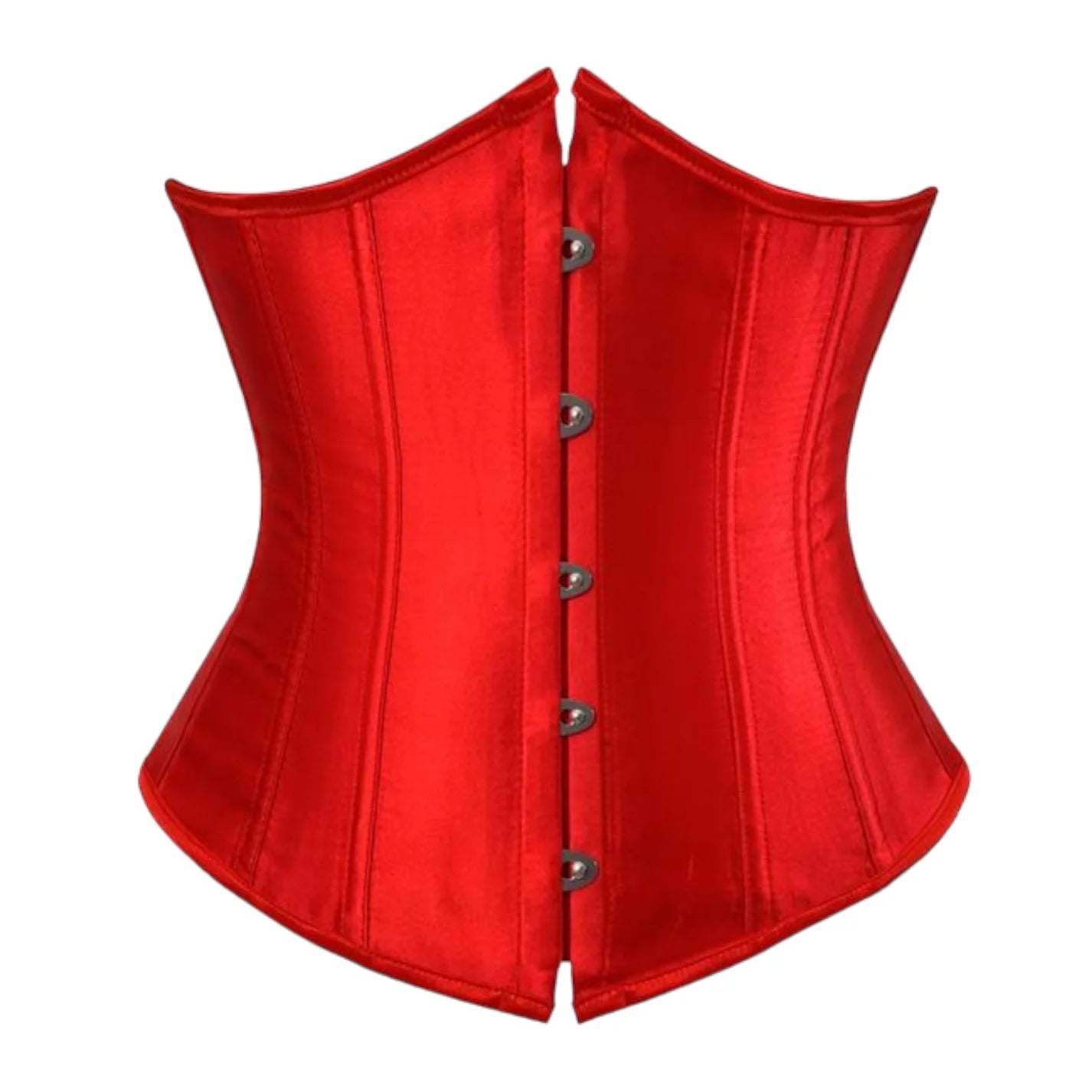 Korsett Drag Satin (Rot)