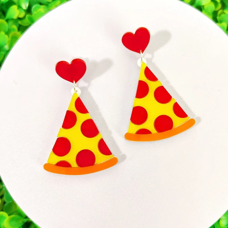 Ohrringe Queen Pizza