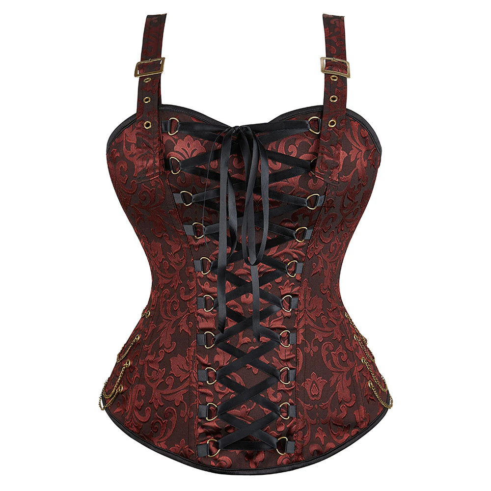 Korsett Queen Hawren (Braun)