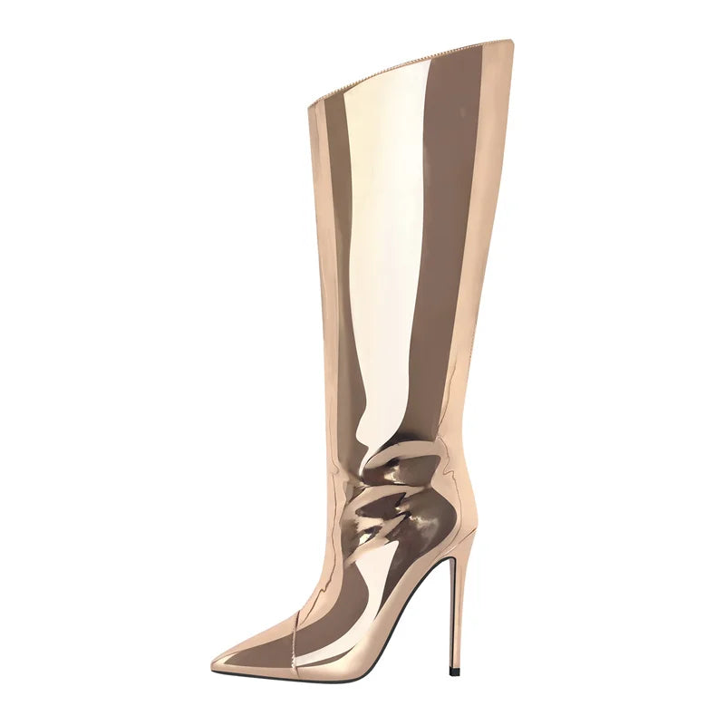 Stiefel Queen Skarla (Champagne)