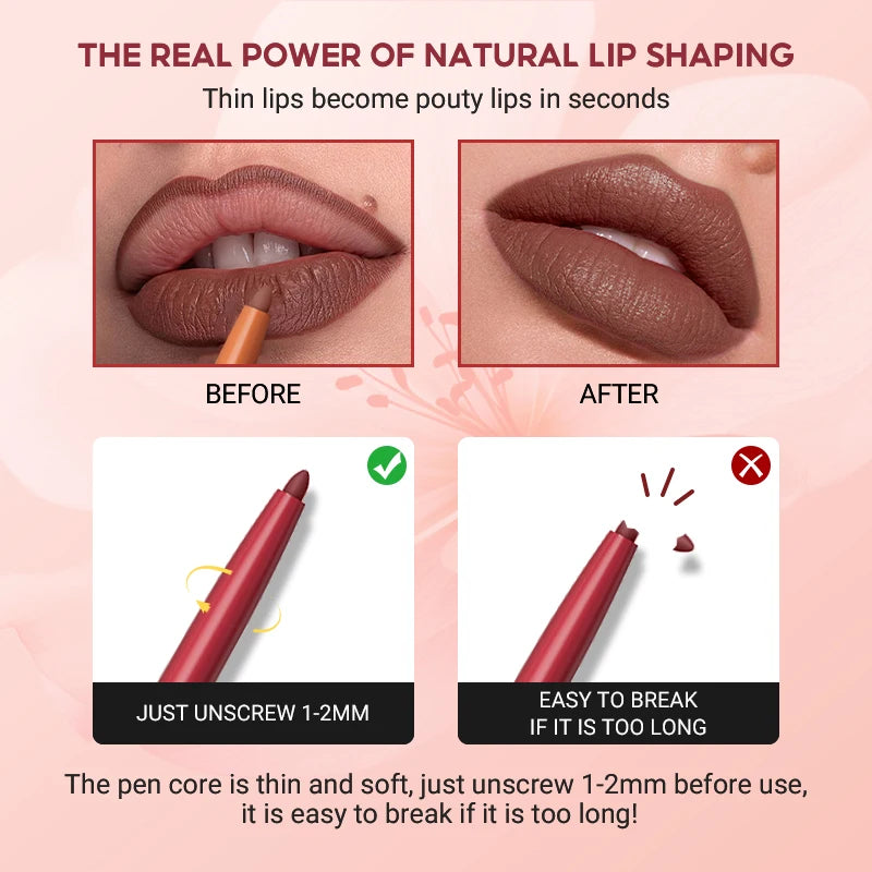 Lip Liner Queen Toulouse (6-Farben-Set)