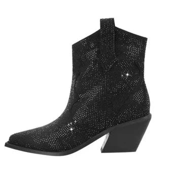 Stiefel Queen Xianwa (Schwarz)