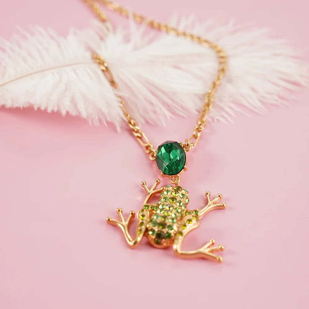 Halskette Queen Frog