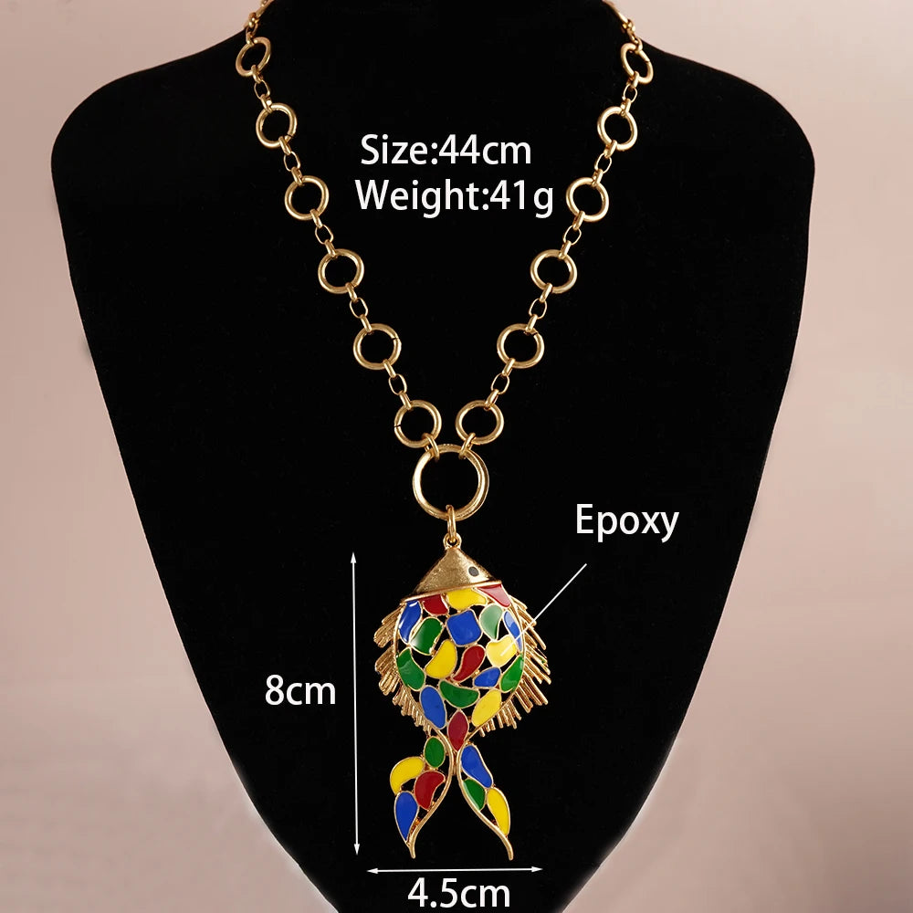 Halskette Queen Fish