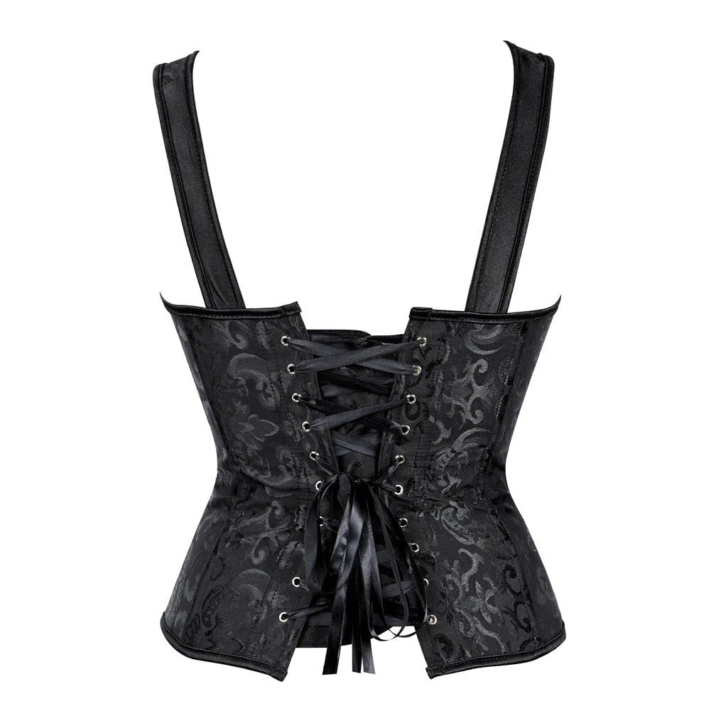 Korsett Drag Milene (Schwarz)