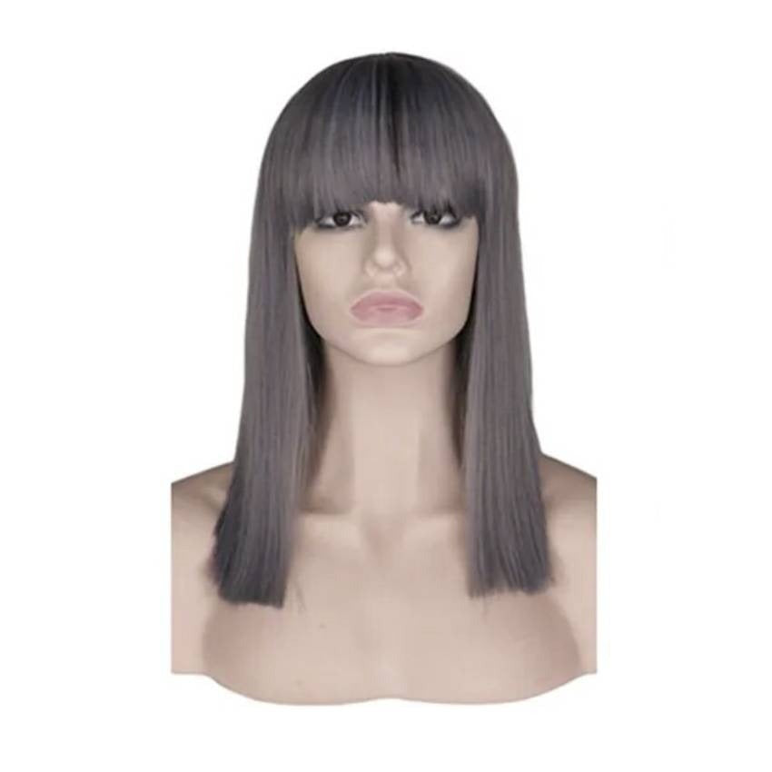 Perücke Drag Pauline (Grau gemischt)