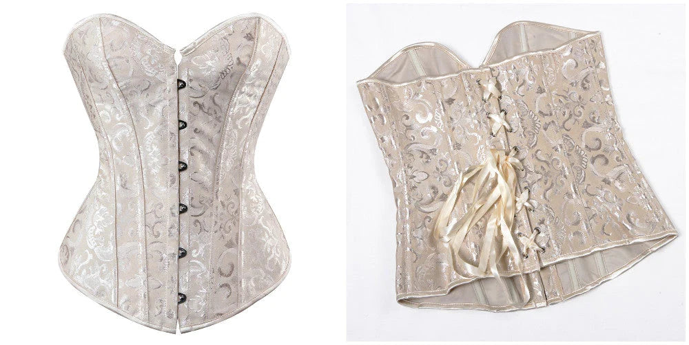 Korsett Drag Kitten (Beige)