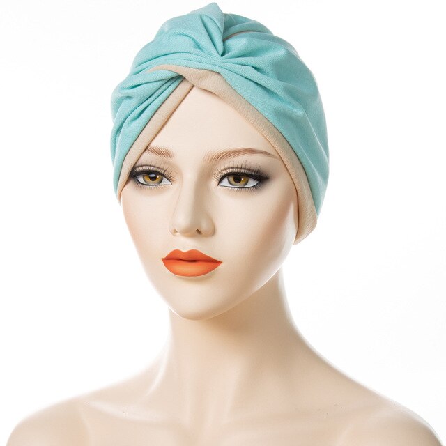 Turban Queen Montana (Hellblau)