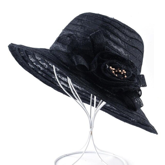 Hut Drag Manila (Schwarz)