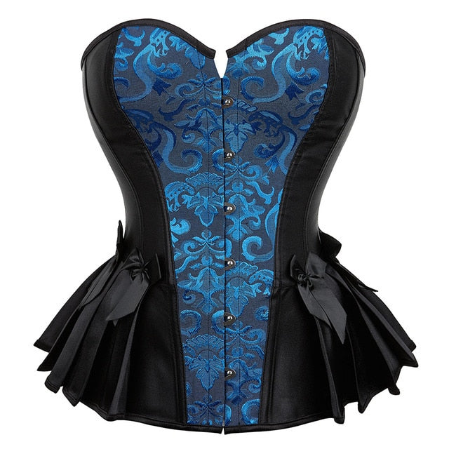 Korsett Queen Rockinha (Blau)