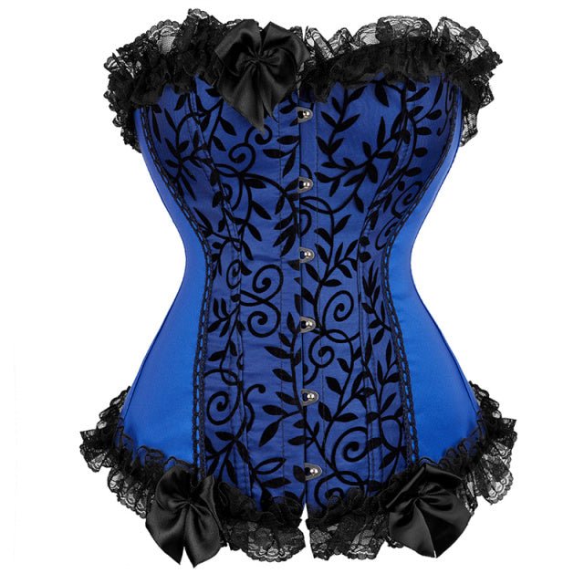 Korsett Queen Izy (Blau)