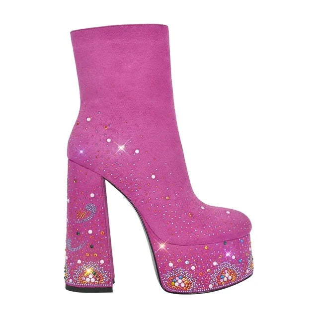 Stiefel Queen Wox (Rosa)