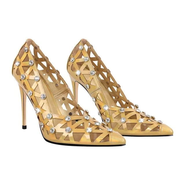 Pumps Queen Thaxsa (Golden)