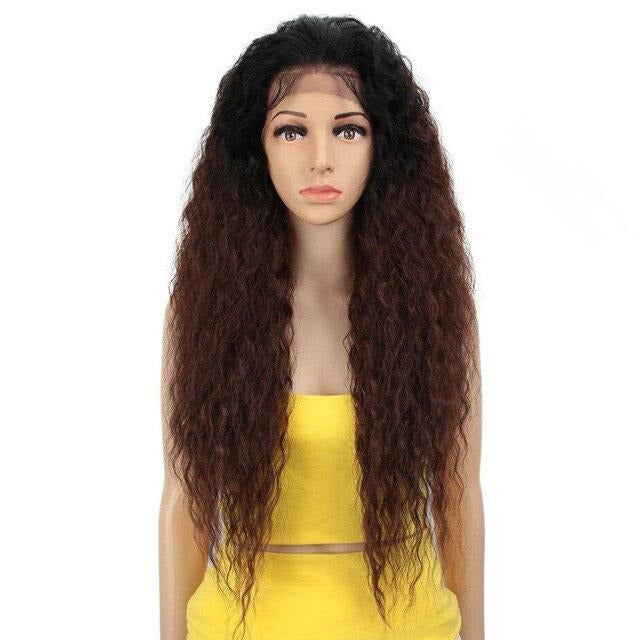 Perücke Drag Nanna (Dunkelbraun)