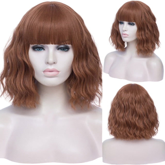 Perücke Queen Cleo (Hellbraun)