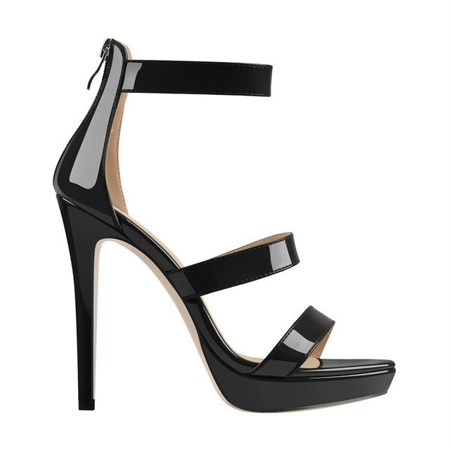 Sandalen Queen Nazomi (Schwarz)
