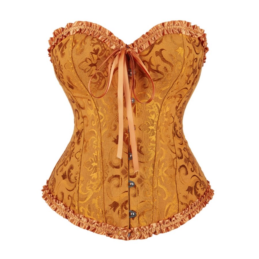 Korsett Queen Floryland (Orange)