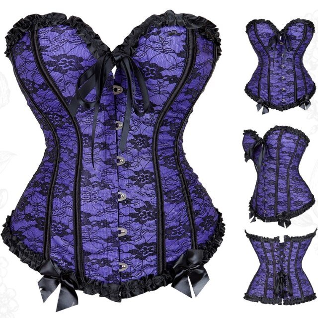 Korsett Drag Hurricane (Lila)