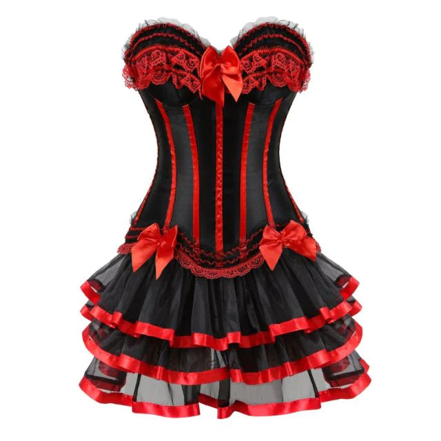 Korsettkleid Drag Timon (Rot)