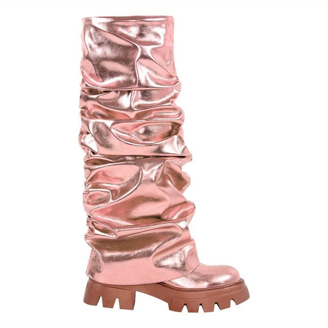 Stiefel Queen Monstra (Rosa)