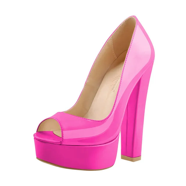 Pumps Queen Quine (Fuchsie)