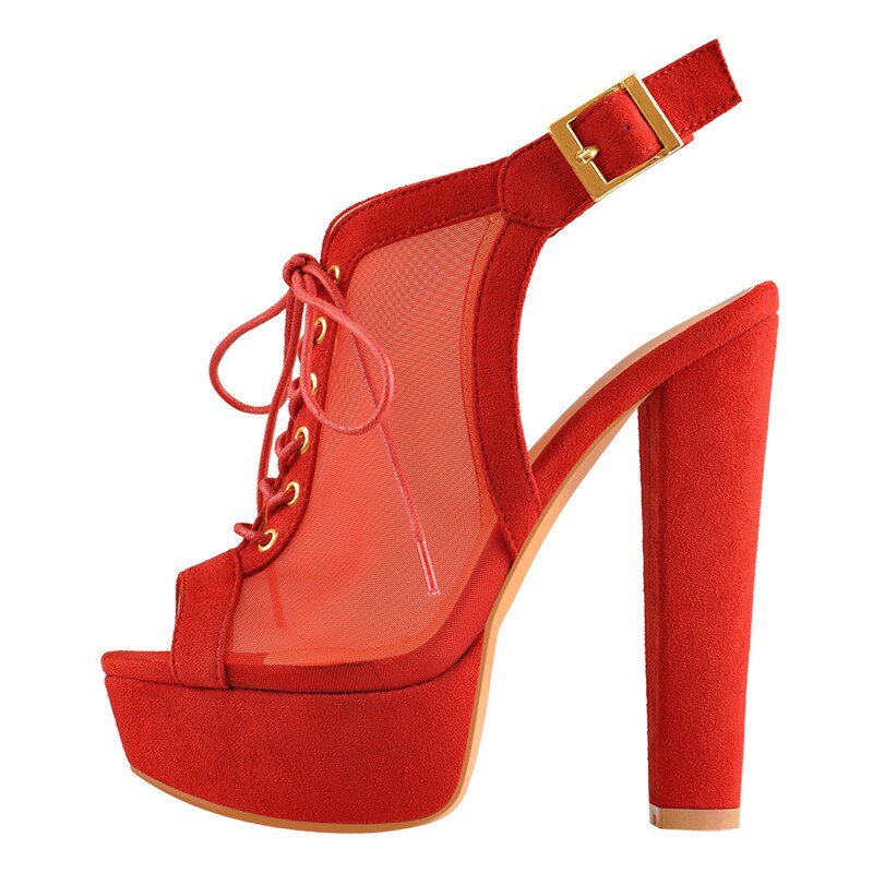 Sandalen Queen Maisker (Rot)