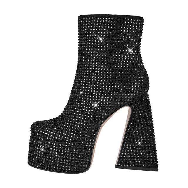 Stiefel Queen Kraun (Schwarz)