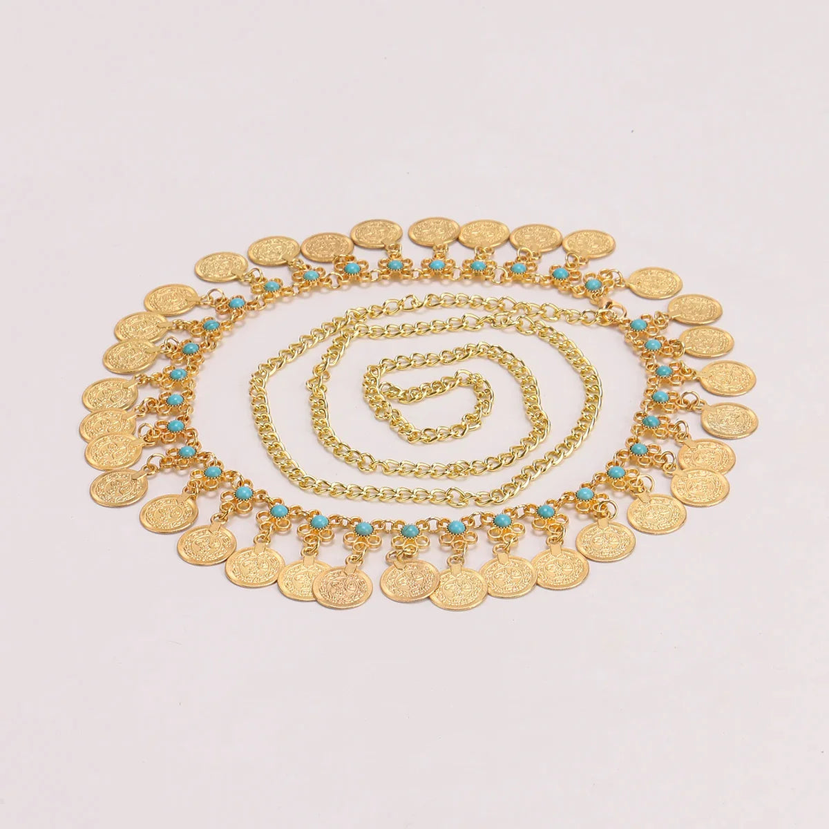 Gürtel Queen Coins (Gold)