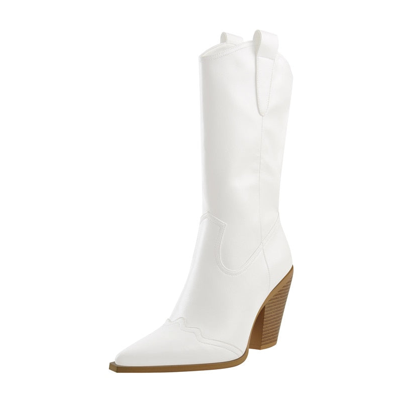 Stiefel Queen Wang (Weiß)