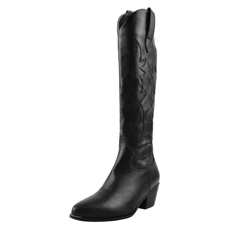 Stiefel Queen Agnes (Schwarz)