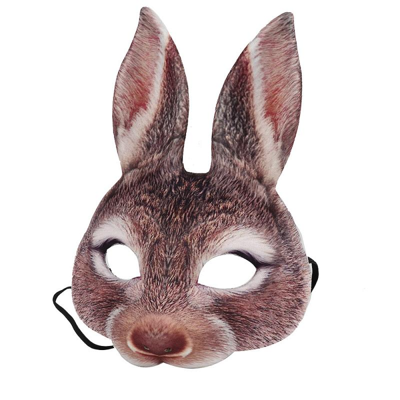 Maske Queen Rabbit (3 Farben)