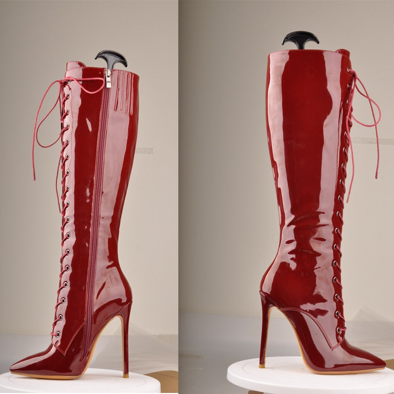 Stiefel Queen Khan (Rot)