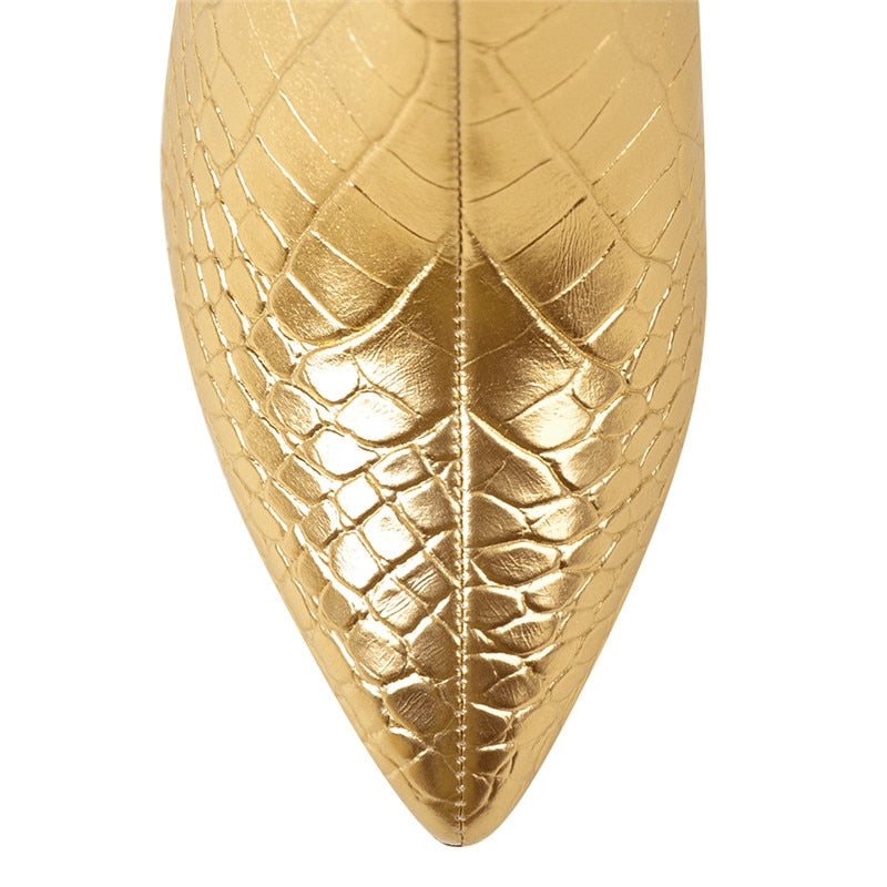 Stiefel Queen Krocola (Golden)