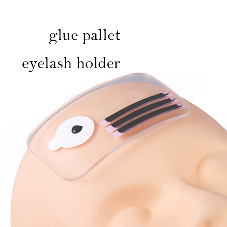 Palette für Kleber für Falsche Wimpern (Transparent)
