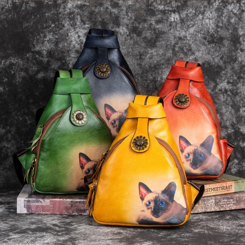 Rucksack Queen Miau (4 Farben)